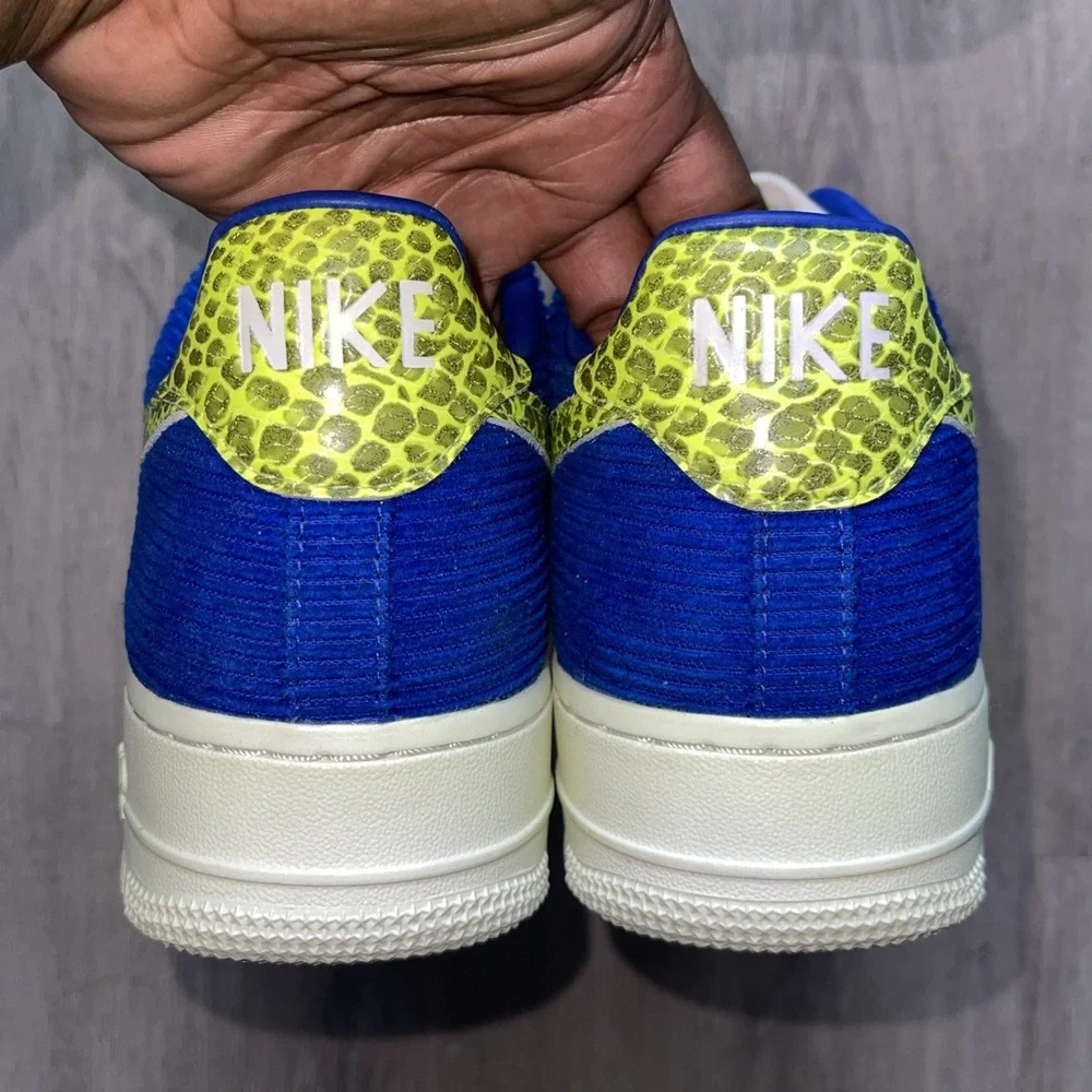 Wmns 11.5- Nike Air Force 1 Olivia Kim No Cover Glow Blue CK3314-400